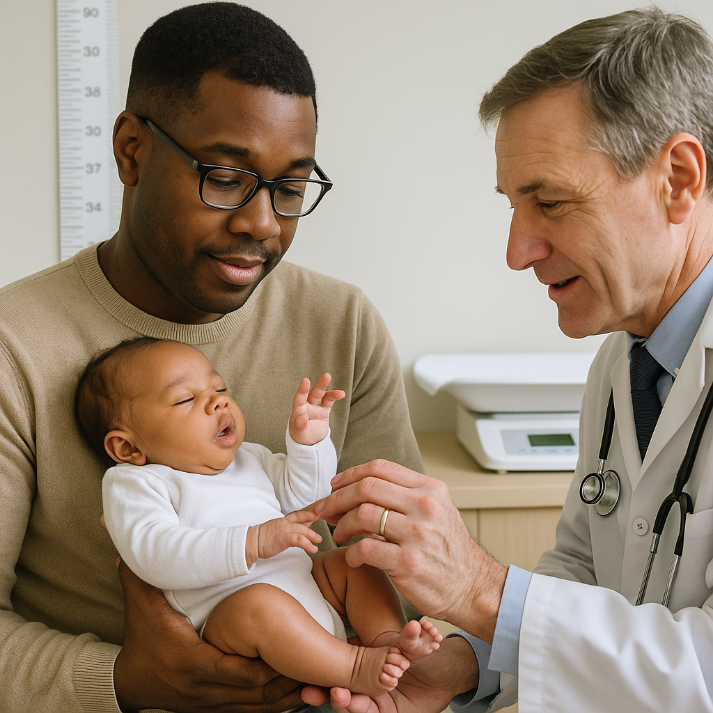 newborn baby doctor visit