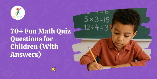70+ Fun Math Quiz Questions for Children