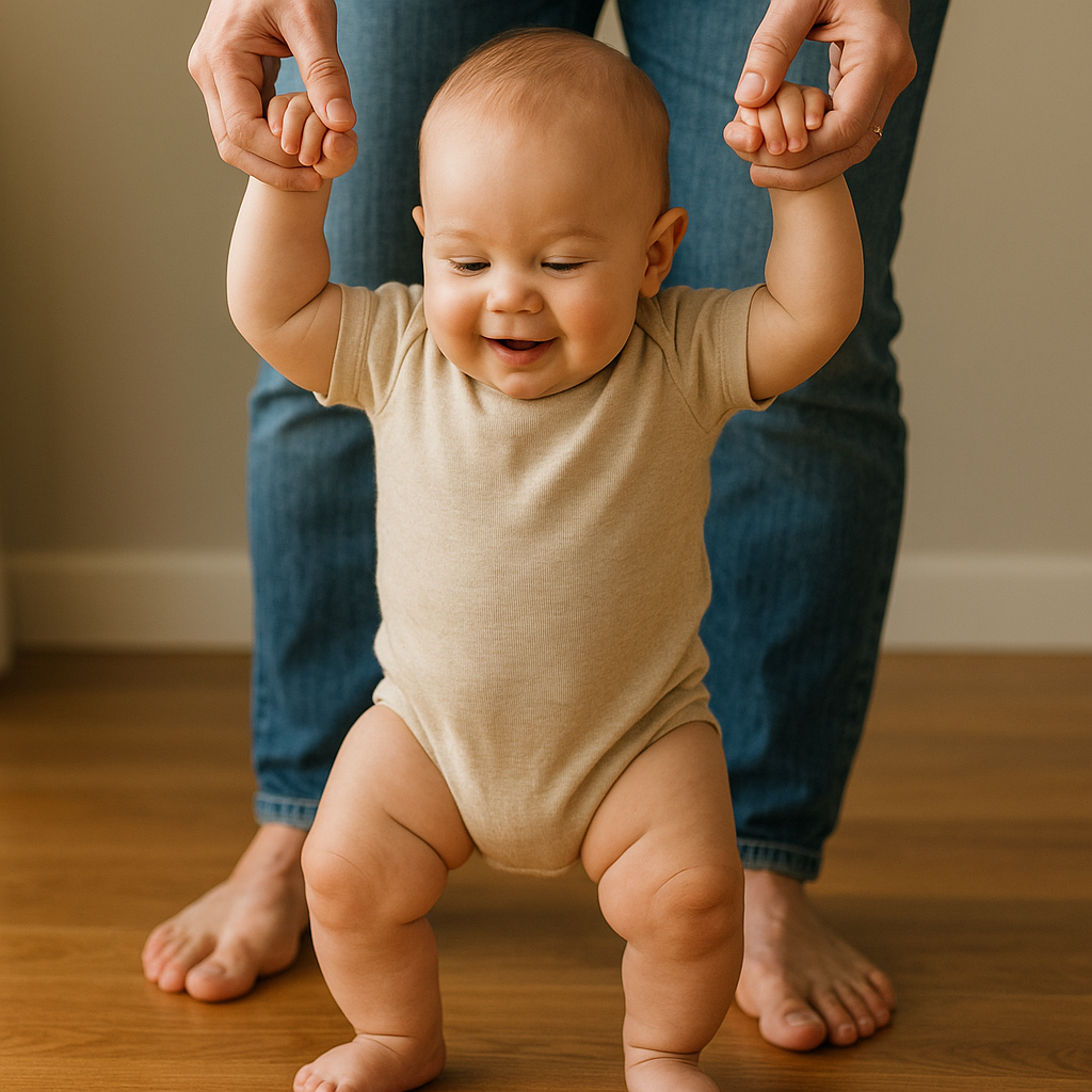 infants standing