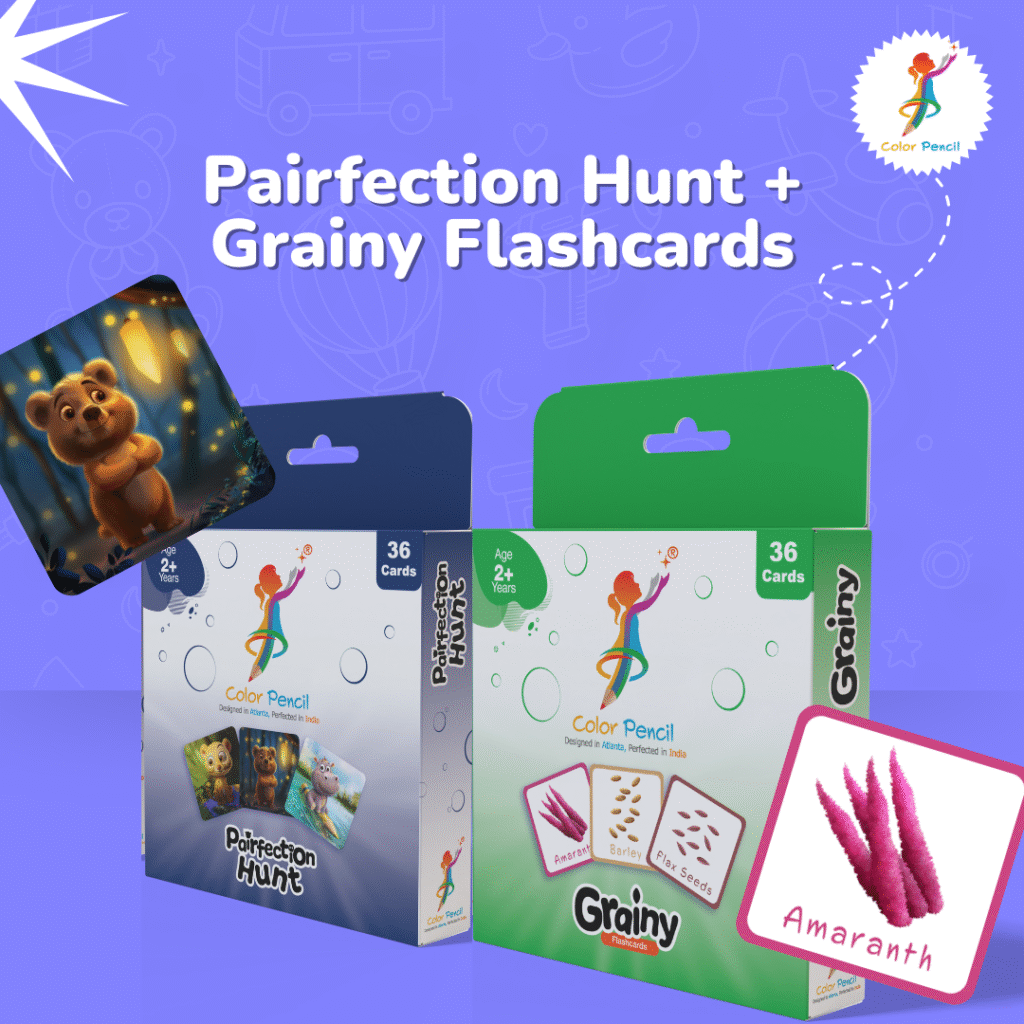 pairfection + grainy flashcards
