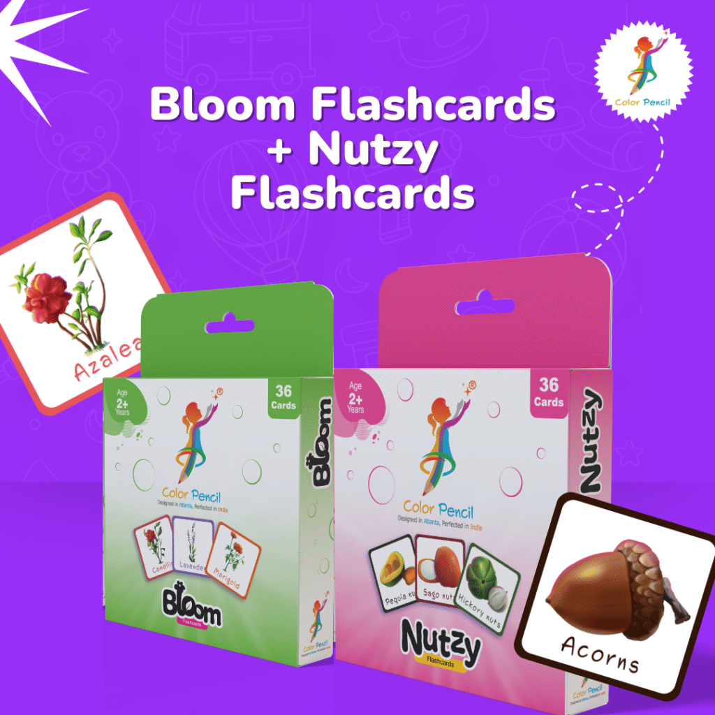 bloom flashcards + nutzy flascards