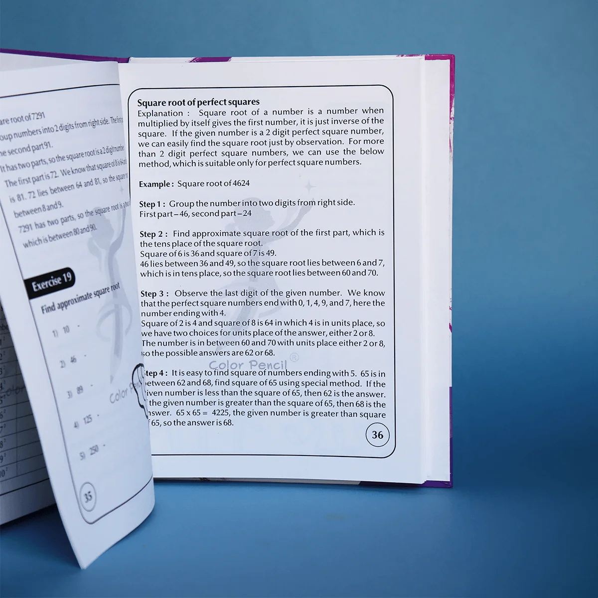 a book open with text on it