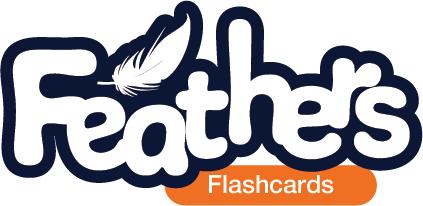 feathers flashcards